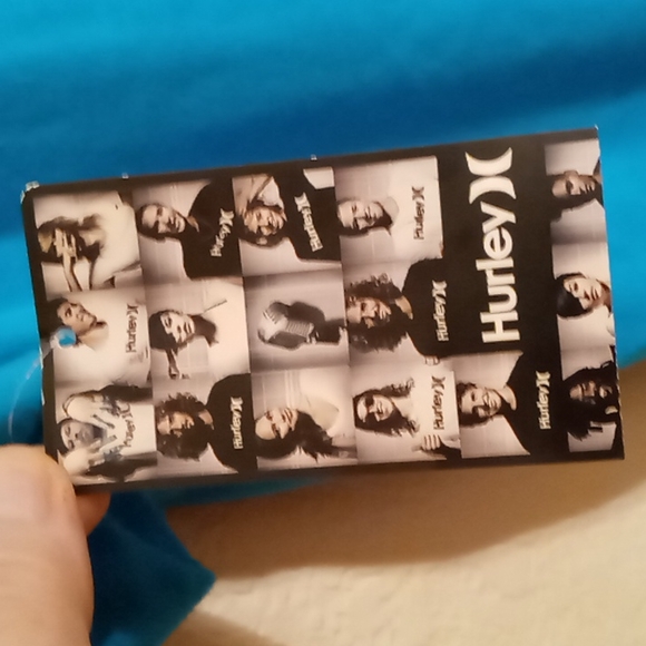 HURLEY BNWT TURQUOISE KING OF THE ROAD MENS TEE SZ XL - Picture 6 of 9